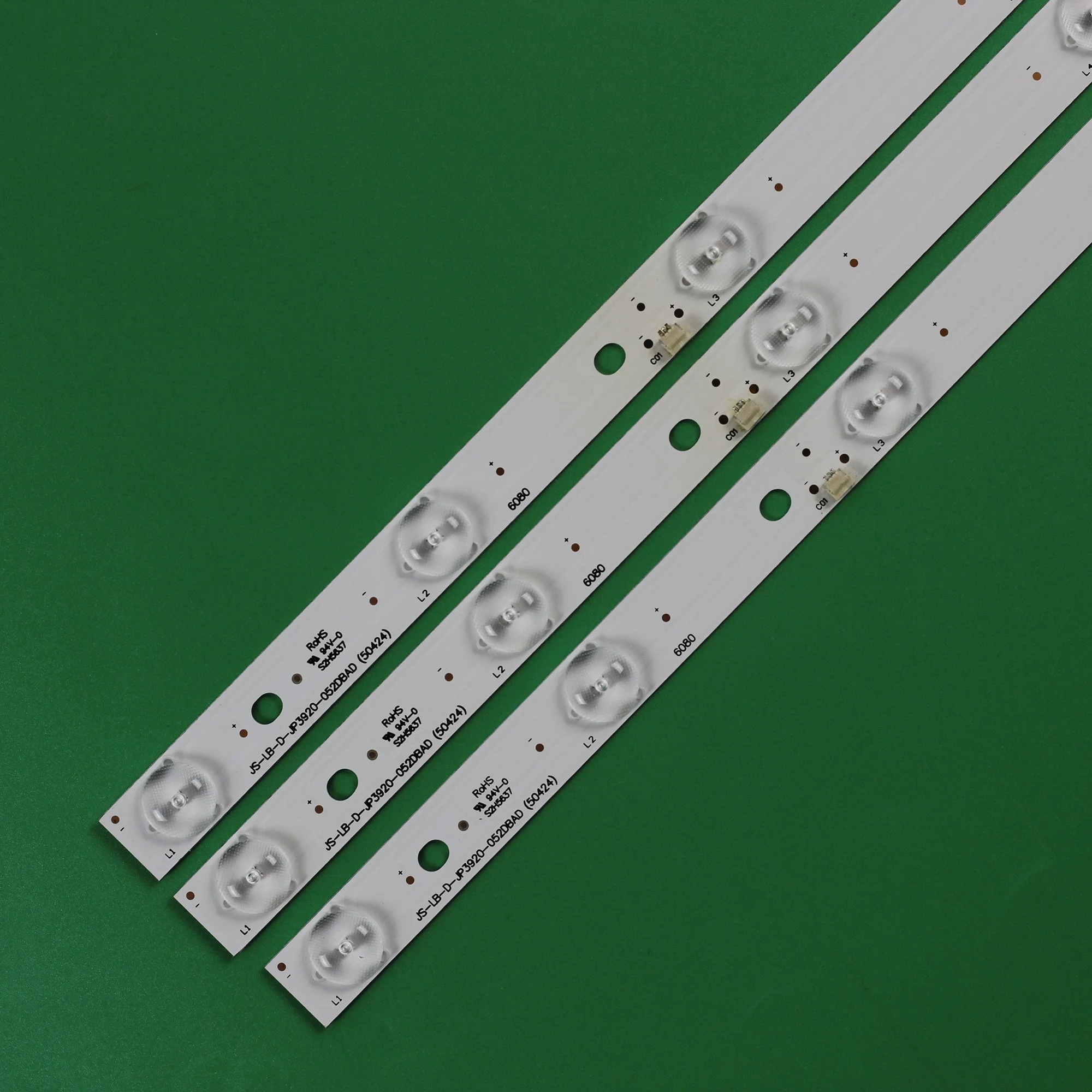 LED Backlight strip 10 lamp For screen LC390TU1A11 LED39C310A light bar D39-2000 JS-LB-D-JP3920-052DBAD