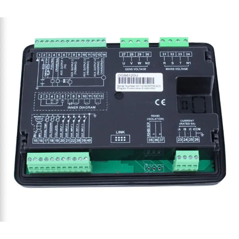 HLZS-For Diesel Generator Controller AMF Auto Start Stop Control Module Panel Generator Parts 6120U