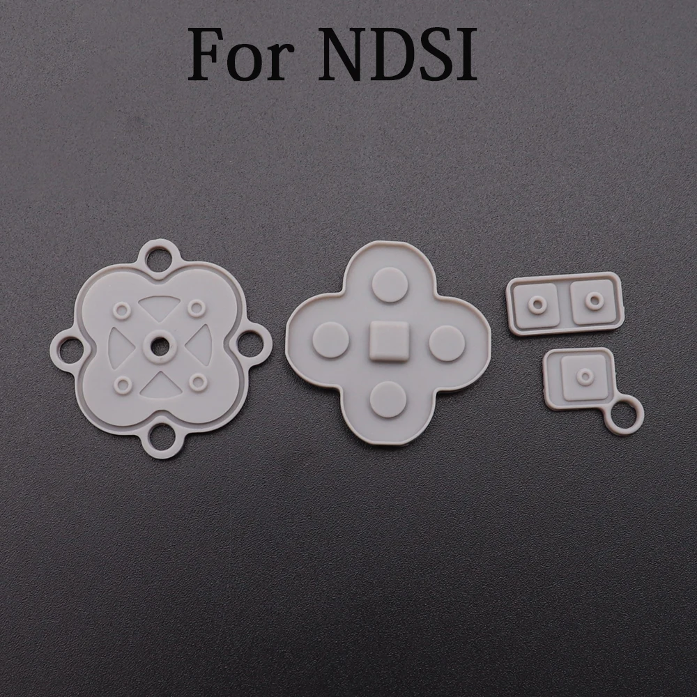 1Set For Xbox 360 Switch NES  Wii  PSP1000 For New 3DS XL LL NDSL NDSi XL LL Replacement Rubber Conductive Button Pad