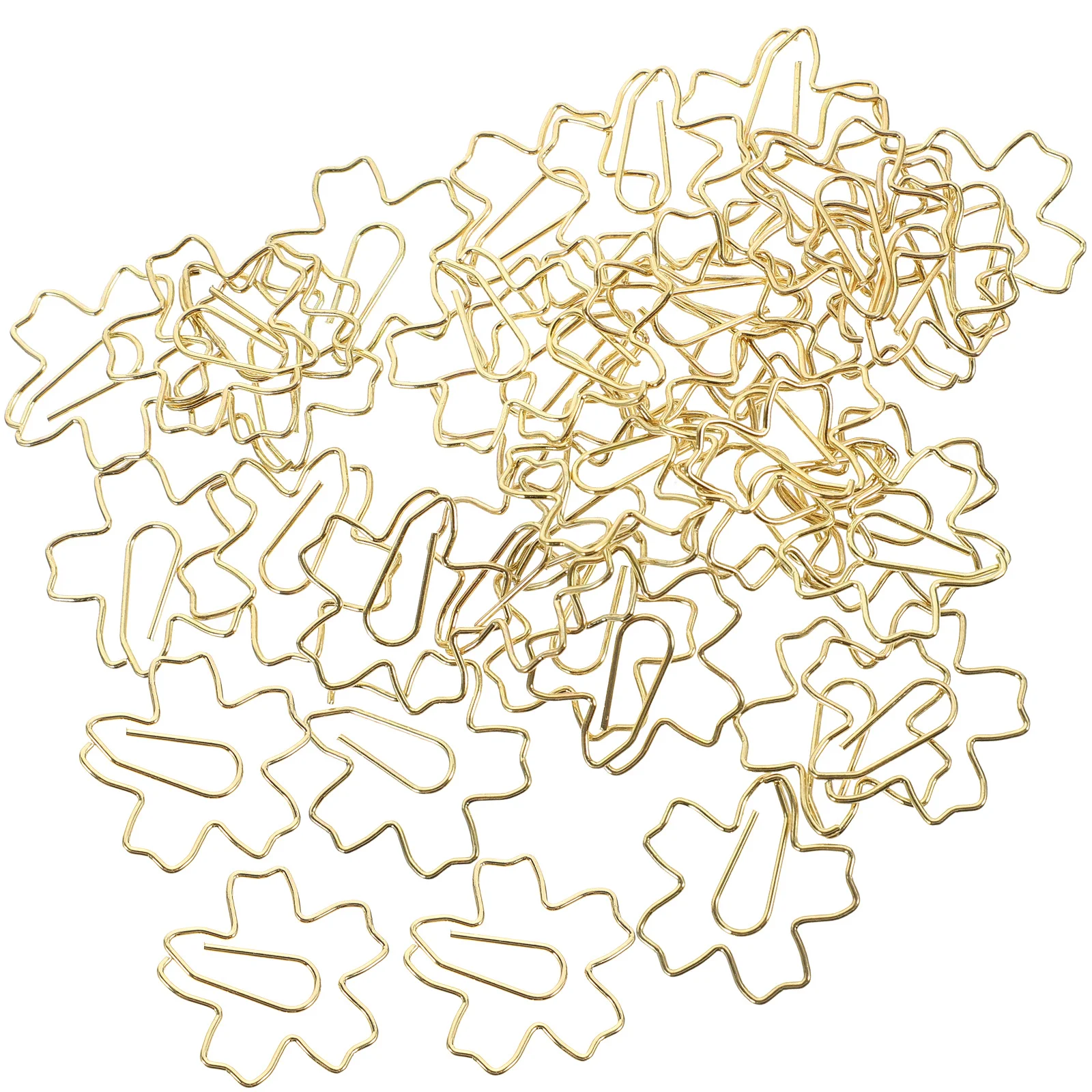 36Pcs Creative Metal Paper Clips Decorative Bookmark Clips Office School Use Memo Clip Holder File Organizer Desktop