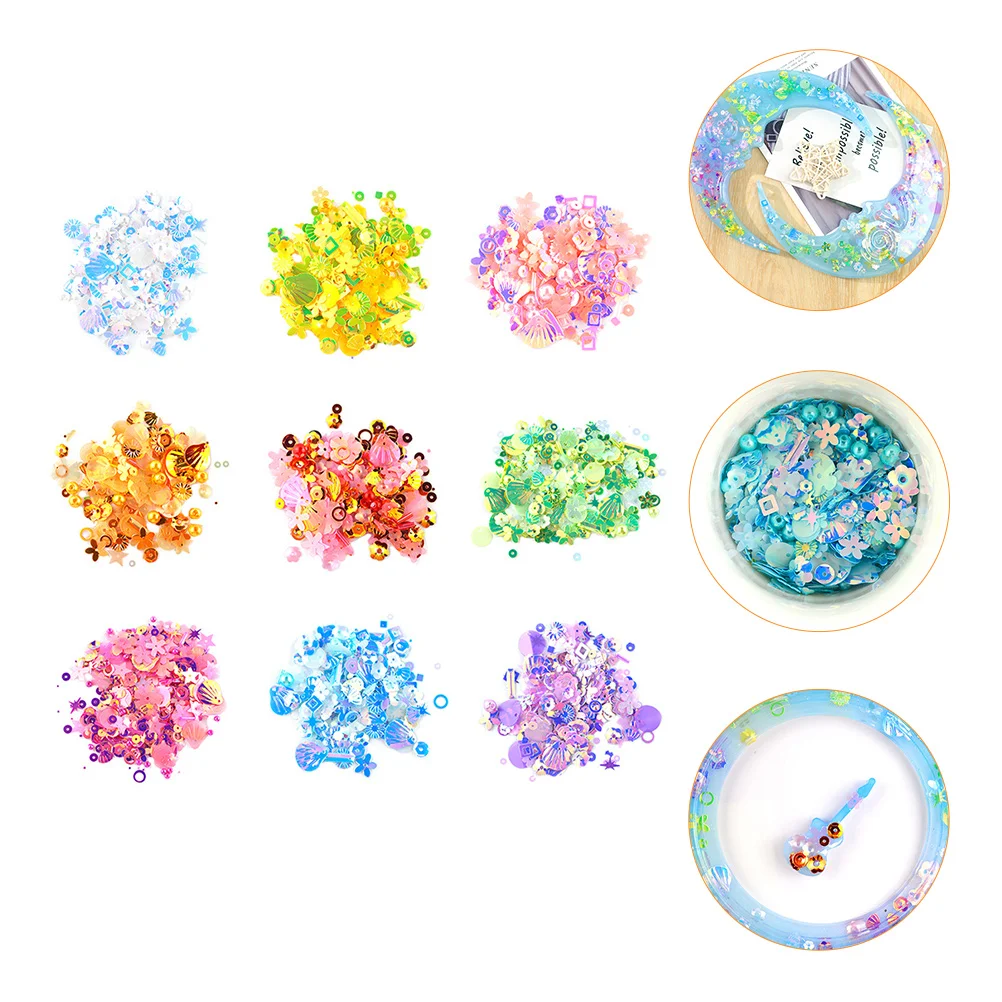 

Sequin Decorative Materials Nail Art DIY Pearl Decorations for Manicure Ladies Gift Creative Nail Craft Supplies