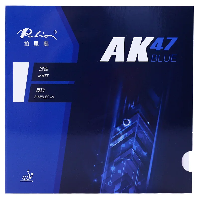 PALIO AK47 Rot/Blau/Gelb Tischtennisbelag für Offensivspiel RED BLUE YELLOW AK-47 AK 47 Spin Attack Ping Pong Schwamm – Detail 3