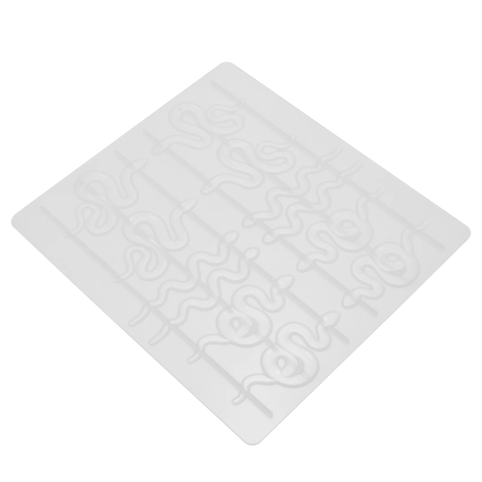 

Silver Snake Silicone Mold for Ear Stud Key Chain Casting DIY Shape Earrings Reusable Jewelry Making Supplies Long Life