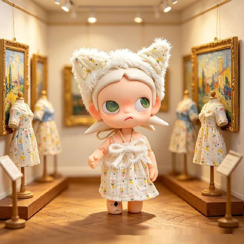 Only the Zsiga doll has the following features: 1/8 size, 20 cm height, the doll's name is Gaozi Sister, the clothes are a cat-e