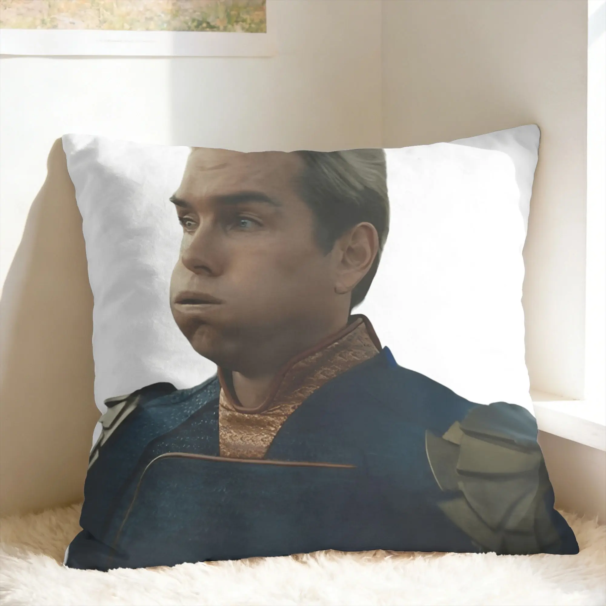 Homelander meme Pillowcases The Boys TV Fashion Pillow Case For Living Room Chair Graphic Pillow Cover