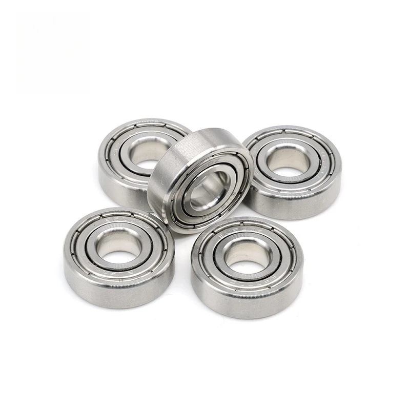 2PCS Stainless steel deep groove ball bearing S6001ZZ miniature bearing size 12 * 28 * 8mm 304 material