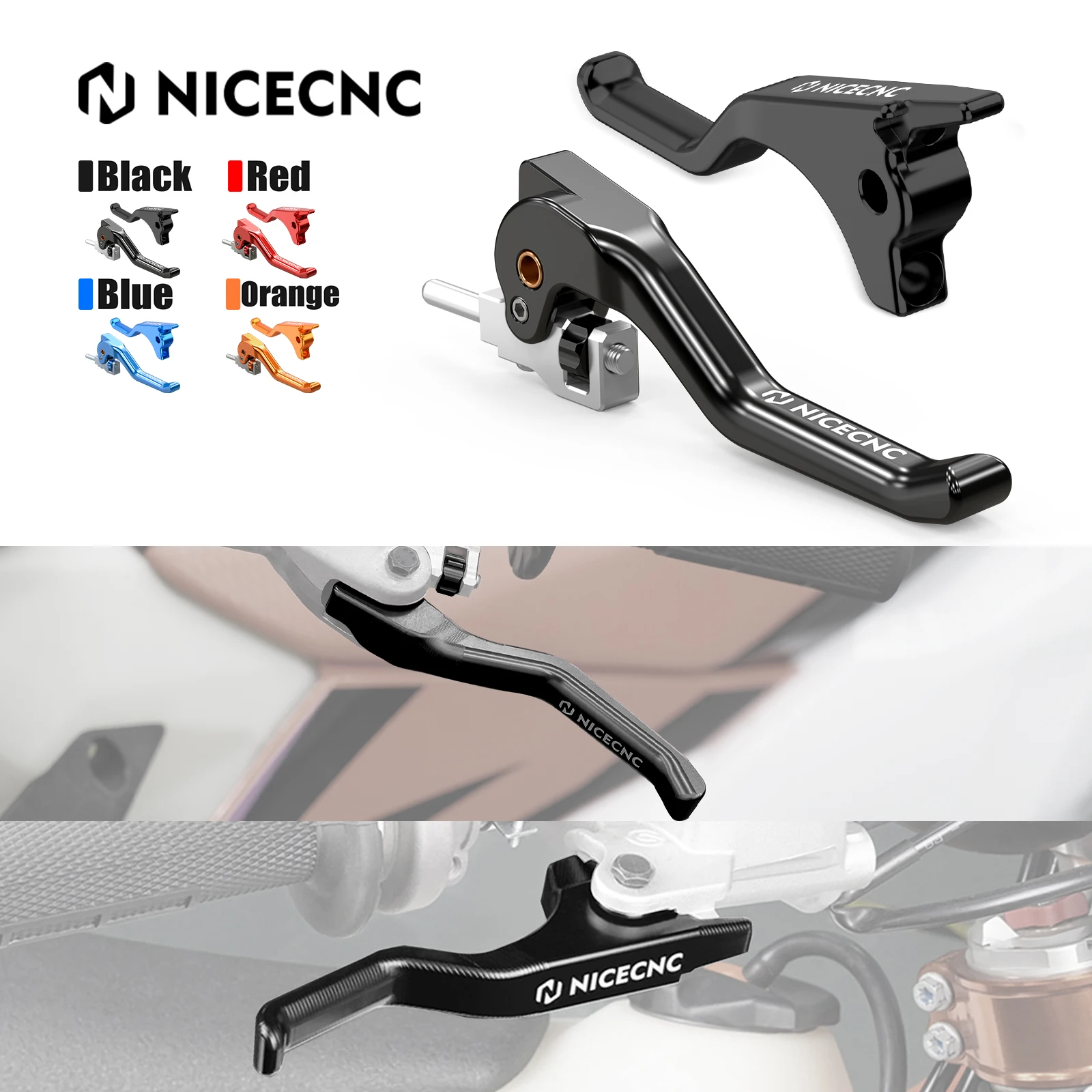 Shorty Brake Lever Clutch Lever For KTM EXC 300 SXF 450 EXCF 350 XCW 500 XC XCF XCWF 2014-2023 Sherco Husqvarna TE 300 GasGas 