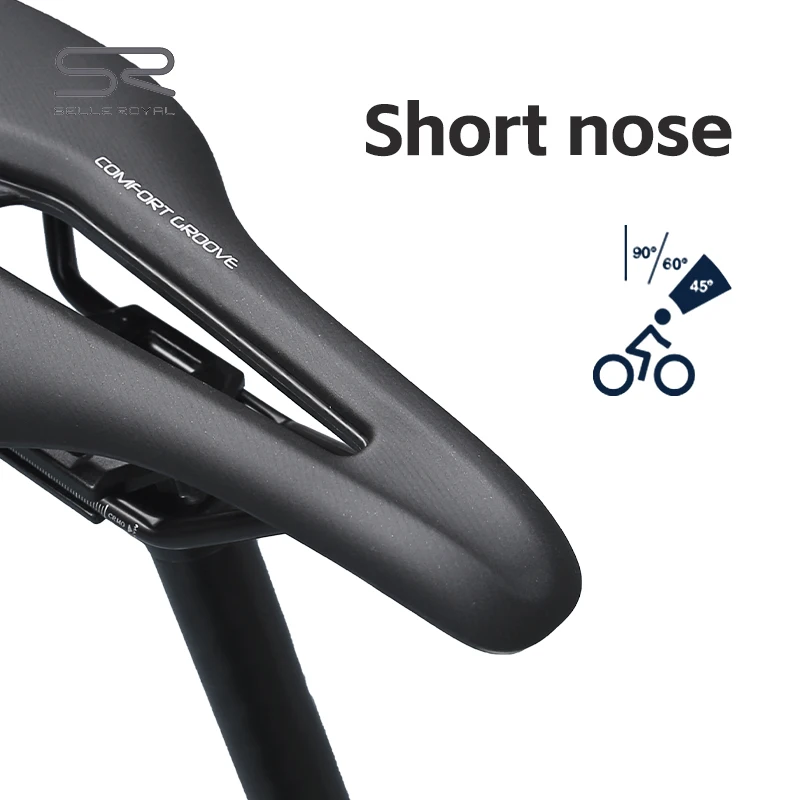 SELLE ROYAL Aeros O Hollow Breathable Bicycle Saddle Ultralight MTB Road Bike Soft Seats PU Leather Waterproof Cycling Cushion