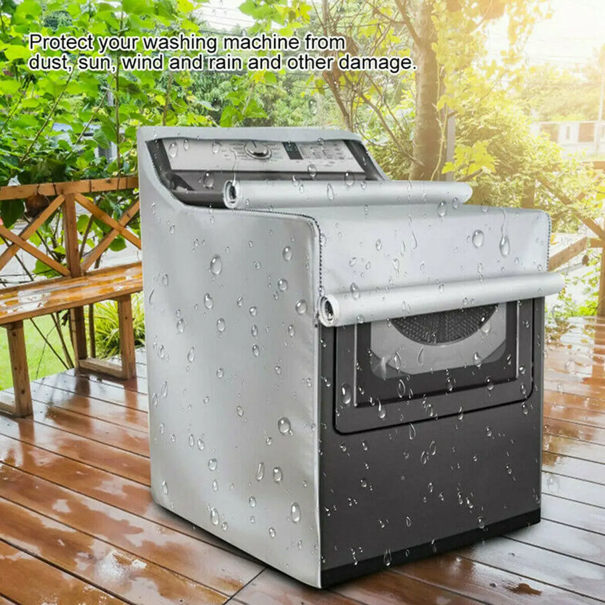 Top Loading/Front Loading Washing Machine Cover For Drum Washing Machine Waterproof Case Dust Cover For Pulsator Washing Machine