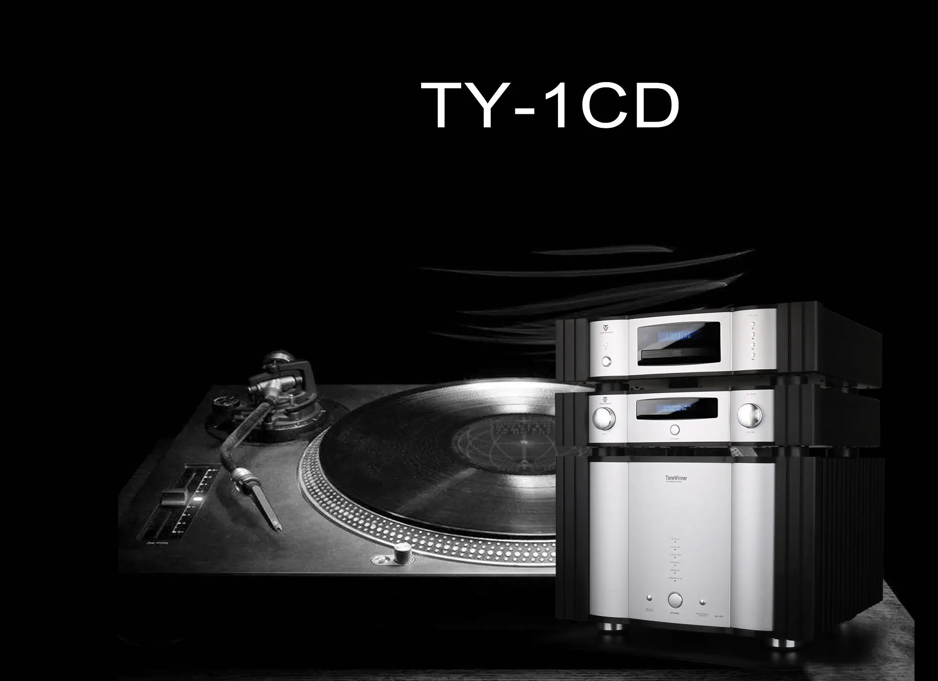 TY-1CD HiFi Fever Digital Home CD Player com decodificação a laser HiFi Fever Digital Player