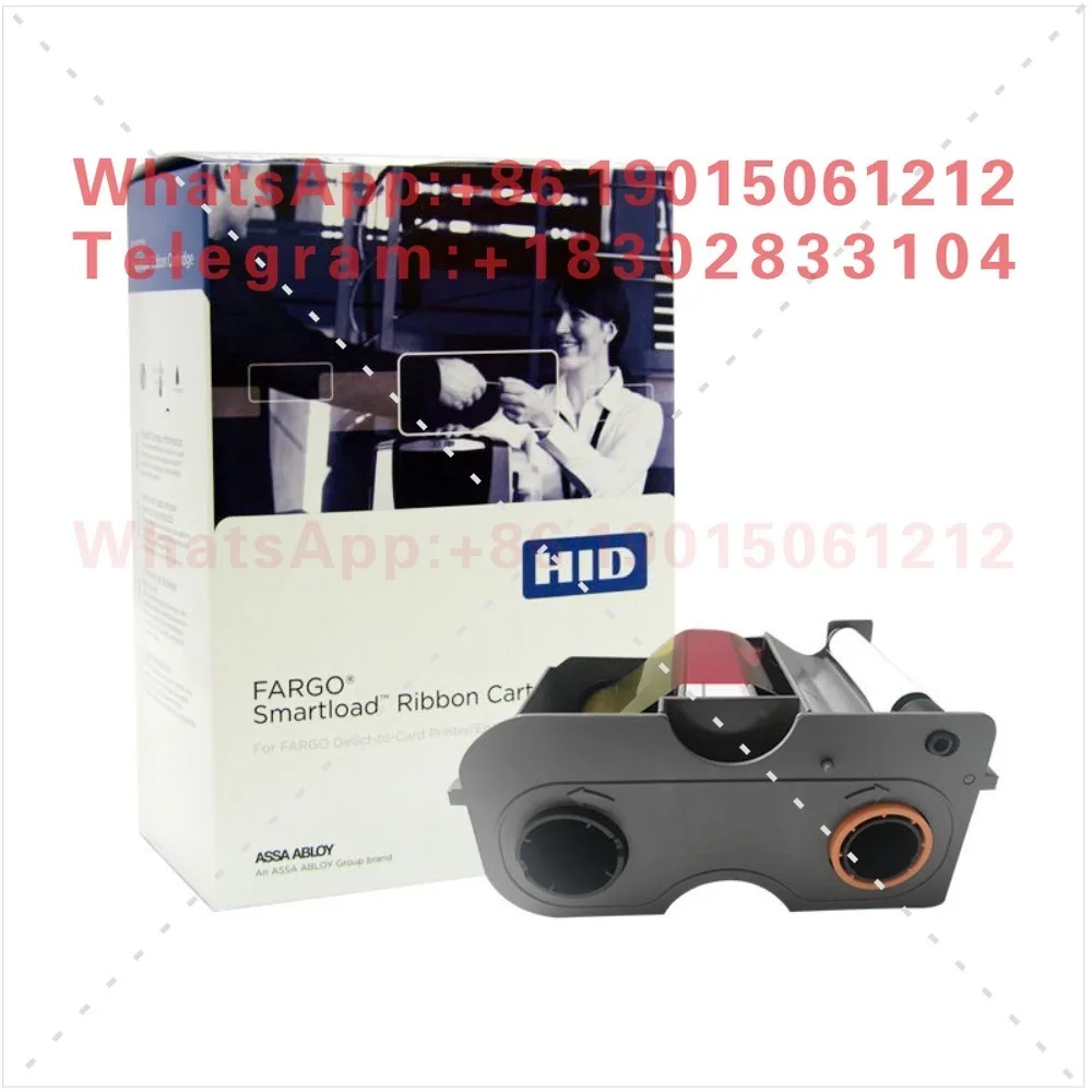 Fago C50 card printer PVC membership work  access control IC printing machine color tape 045462