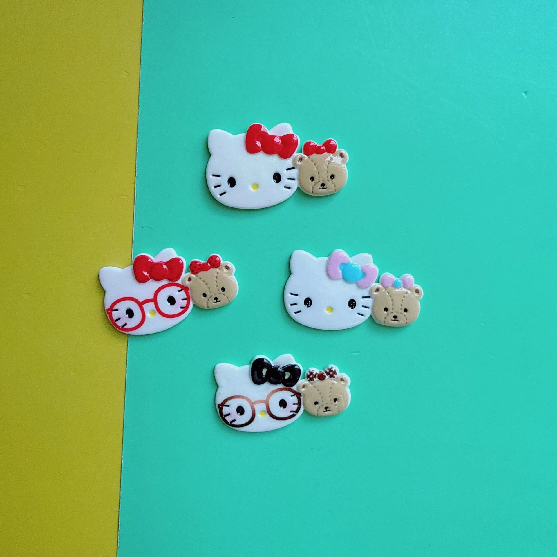 5pcs glasses cat bear KT acces - Phone Cases Websites ulasan dan harga