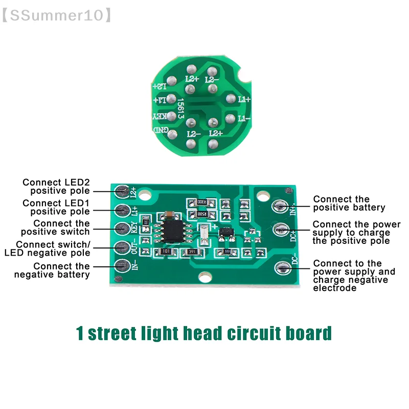 【SSummer10】HZ-8813 Flashlight Driver Board - T6 U2 L2 Glare Light Control Circuit 3/5 Function Gear Electric Plate【SS】