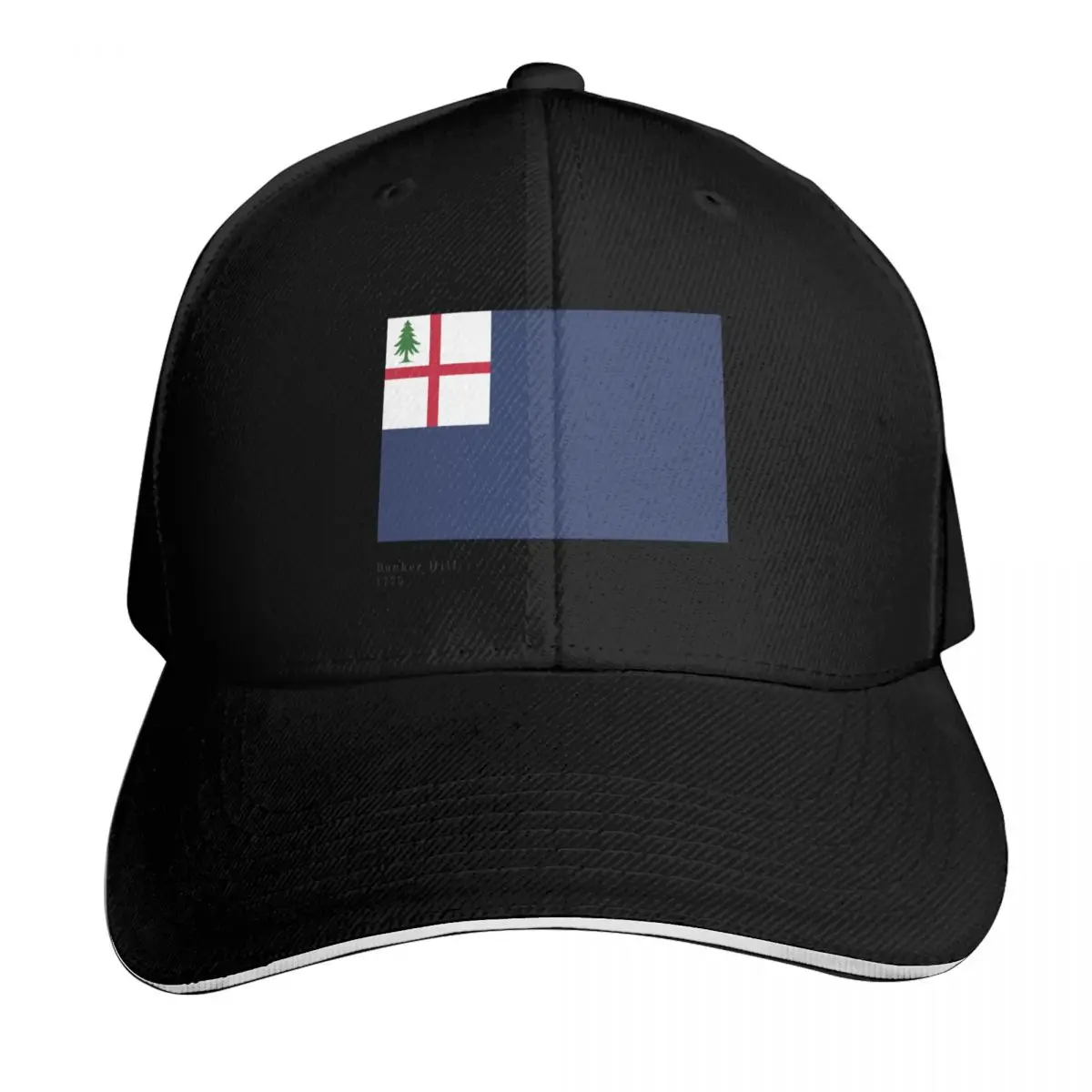 The Bunker Hill (Bunker Hill Flag) Baseball Cap Low Profile Unstructured Unisex for Men Women Outdoor Golf Running Hiking