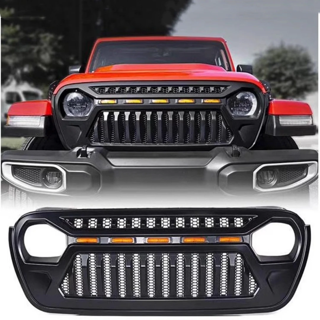 Grill Mask Grid radiator grille for Jeep Wrangler JK JL modiified Auto Accessories