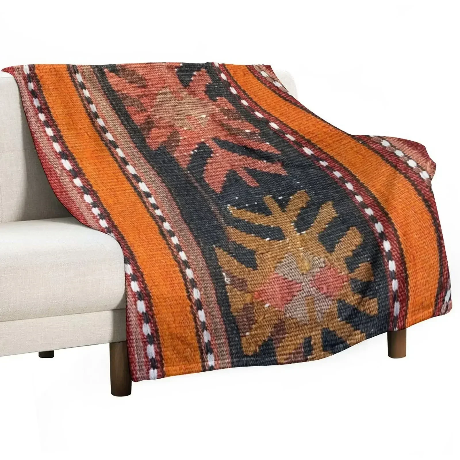 Decorative Kilim, Navaho Weave, Woven Textile Throw Blanket cosplay anime Warm Bed Soft Plush Plaid Comforter Softest Blankets