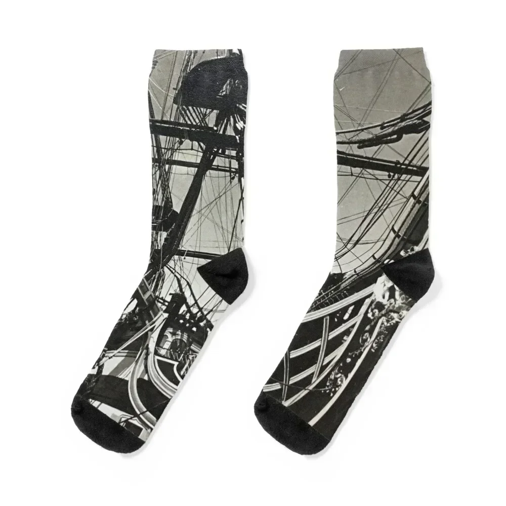 

HMS Victory 1795 Socks Stockings gym winter gifts Stockings man Designer Man Socks Women's