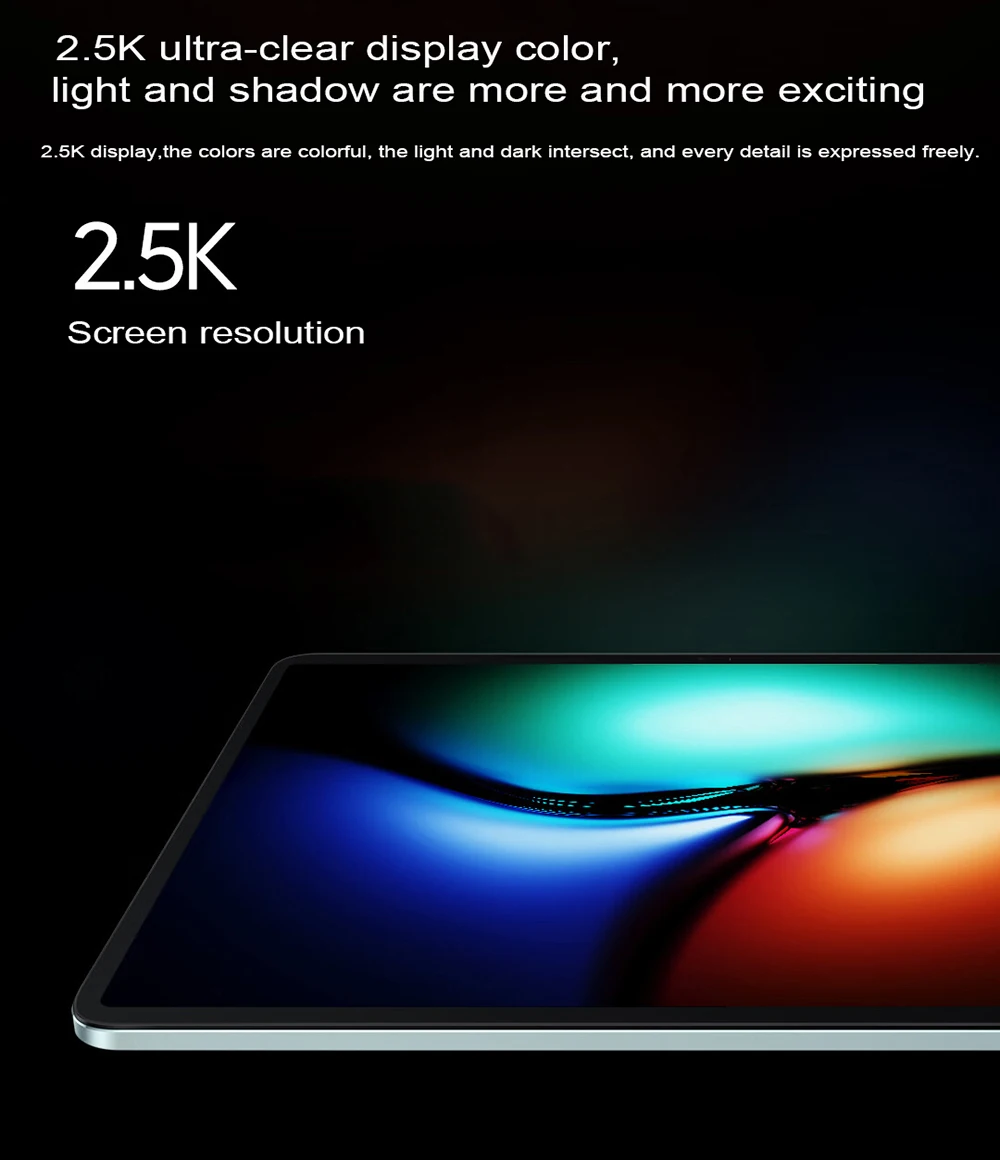 2025 لوحة أصلية جديدة 11 برو تابلت 11.0 بوصة HD 2.5K Snapdrago 8gen2 أندرويد 13 16GB + 1T 10000mAh 5G ثنائي الشريحة واي فاي نظام تحديد المواقع الكمبيوتر اللوحي #4