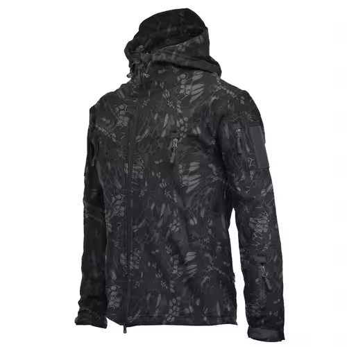 Military Shark Skin Soft Shell Jackets Men Tactical Windproof Waterproof jacket men Army Combat Jackets Mens Hooded Bomber Coats - Image 6