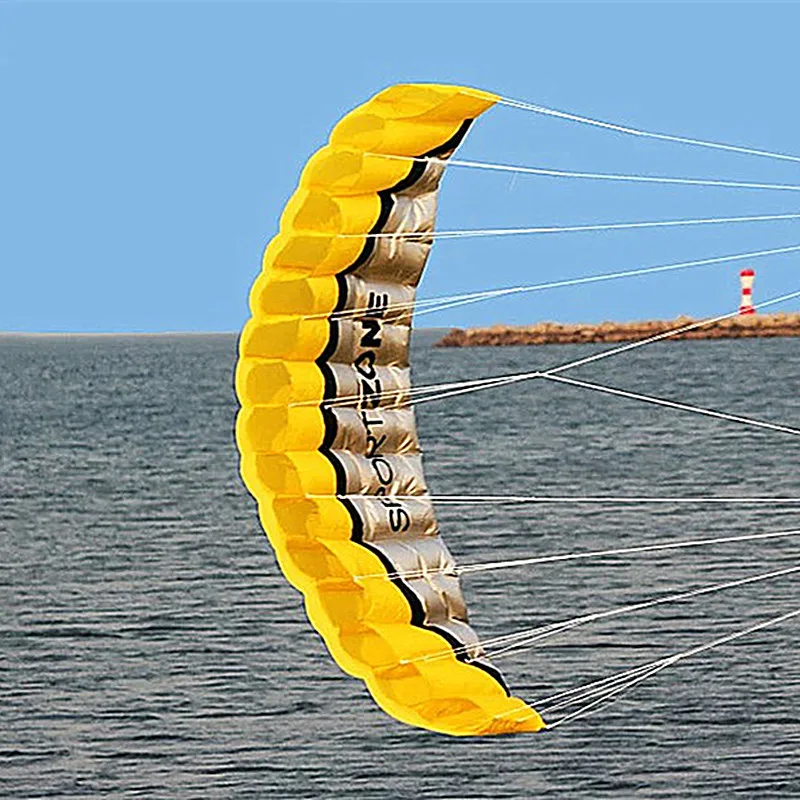 طائرات ورقية مزدوجة الخط ألعاب طائرة ورقية قوية قوس قزح طائرات ورقية ناعمة كبيرة للبالغين طائرة ورقية تصفح مصنع كوميتاس لاسلكيًا 	 متعة بيبا