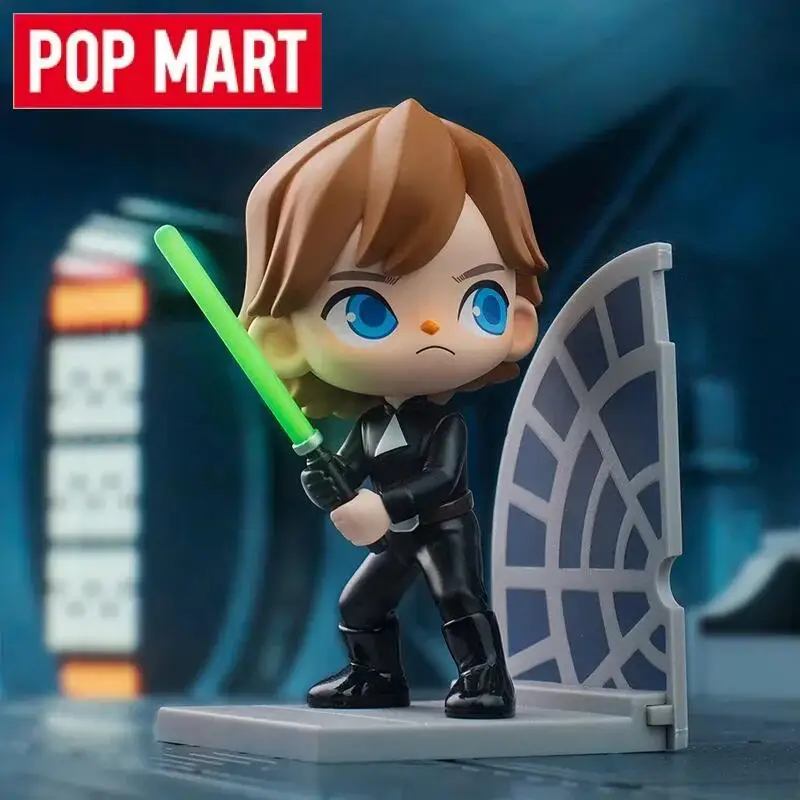 

POP MART Star Wars Series, милые аниме-фигурки, украшения, подарочная слепая коробка, сумка для догадок, загадочная коробка, игрушки, кукла