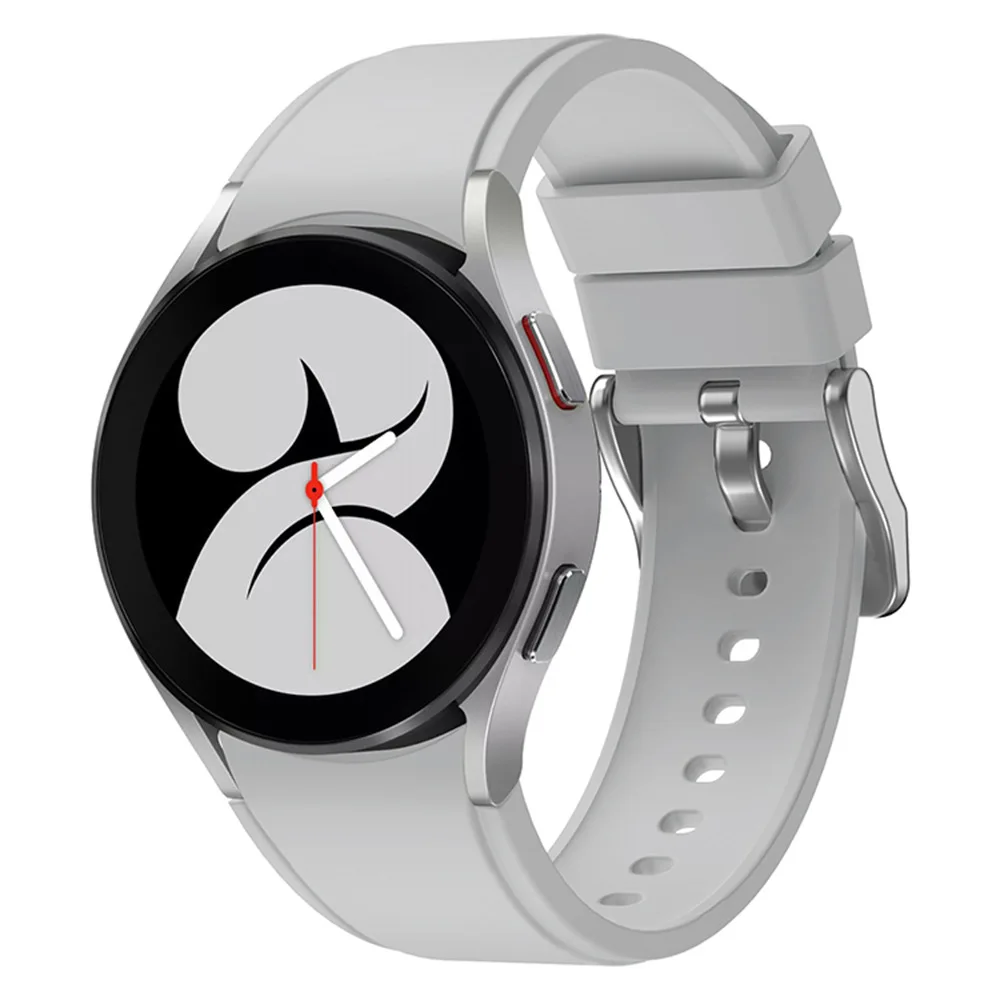 Silicone Strap For Samsung Galaxy Watch 6 classic 47mm/43/5 pro 45mm Smart Sport Wristband 20mm Bracelet Galaxy 4 5 6 40mm 45mm