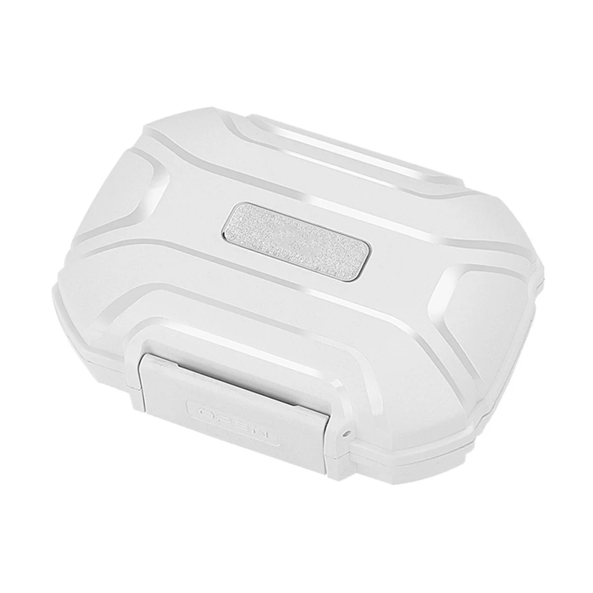 Earphone Storage Box Large Capacity Dustproof Waterproof Shockproof Earphone Box Pearl White