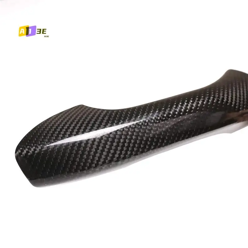 

A03E-Car Exterior Door Handle Cover Trim Accessories Dry Carbon Fiber Parts For Porsche 911 2012-2018 718 2016-2019, Without Hol