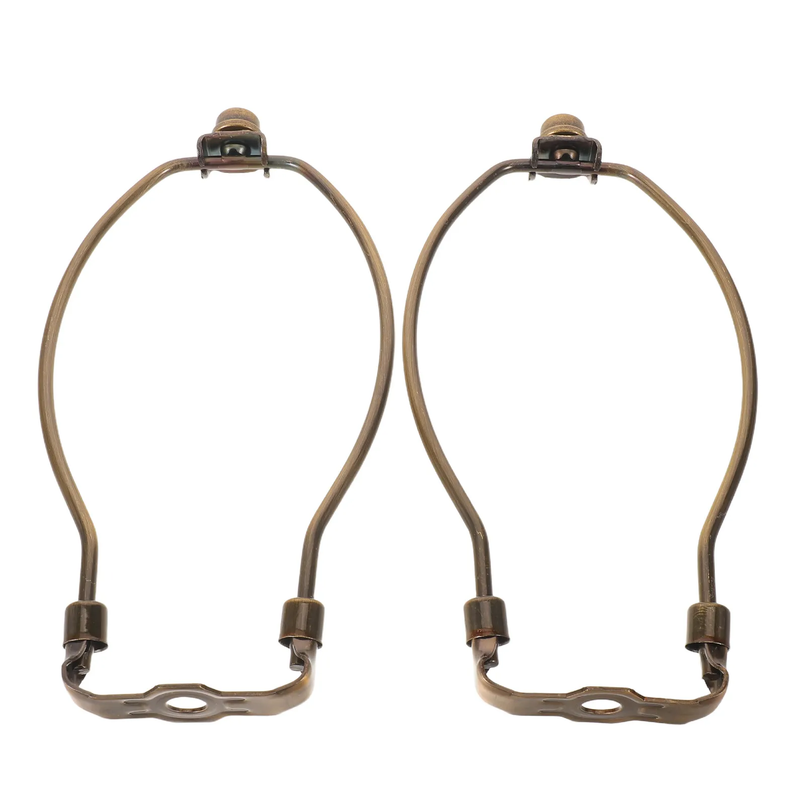 2Pcs Lampshade Holder Bracket Metal Lampshade Support Stable Horn Frame Replacement for Floor Table Lamp Accessories Lighting