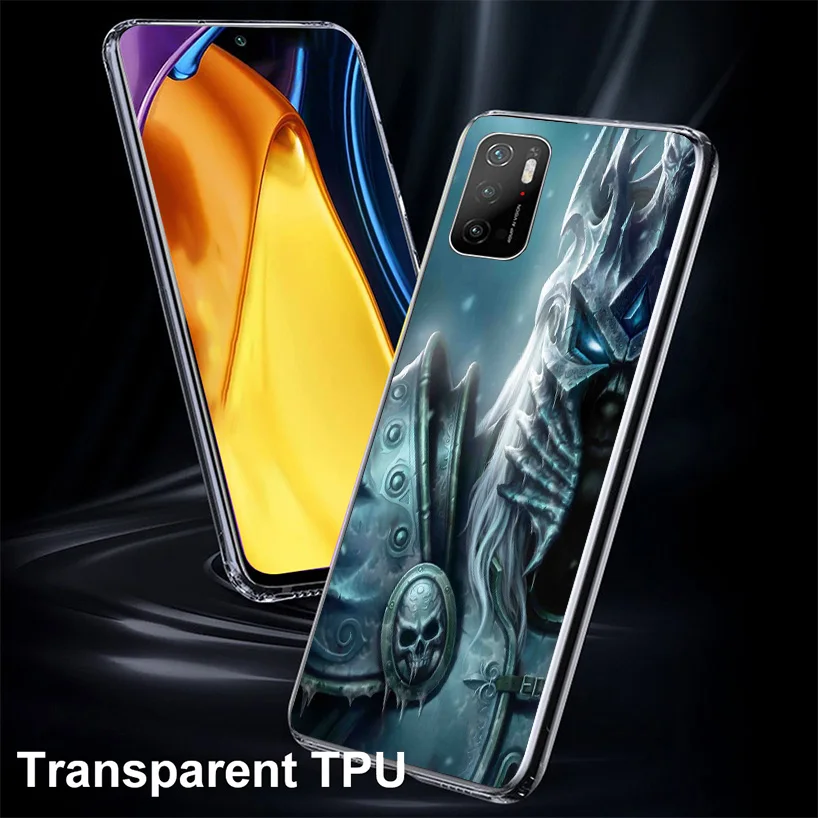 W-World Of W-Warcraft W-Wow Phnoe Case for Xiaomi Poco X5 Pro X4 Gt X3 Nfc M5S M4 M3 M2 F3 F2 F1 Mi Note 10 Lite A2 A3 Unique Co