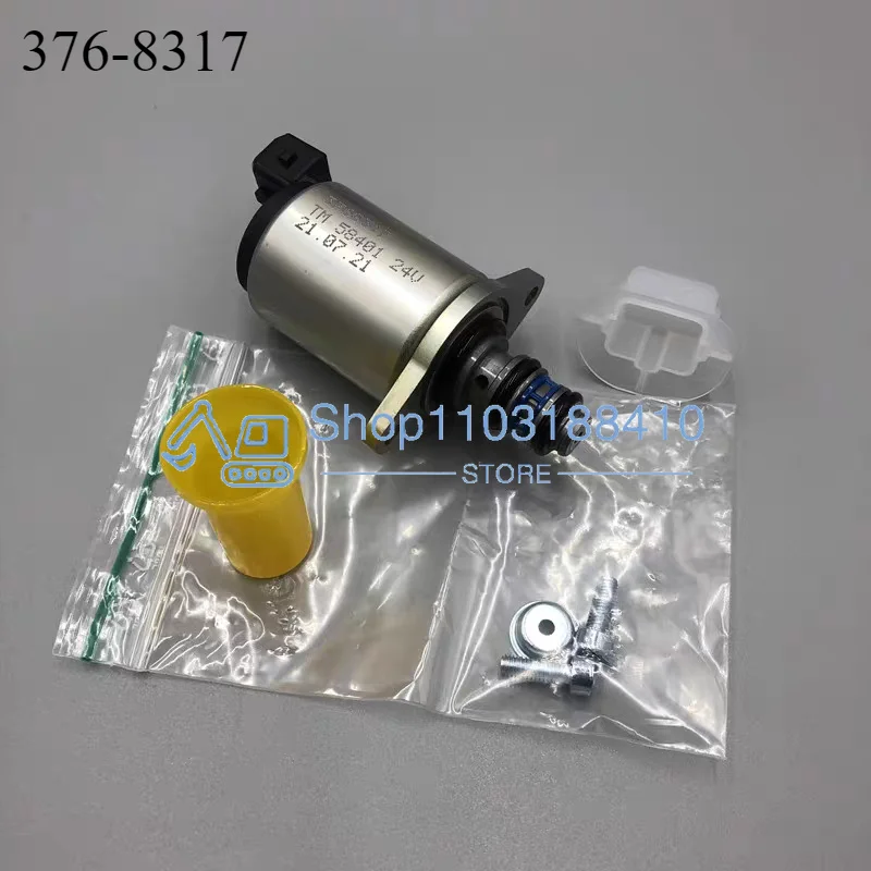 High Quality Solenoid Valve 376-8317 3768317 TM58401 TM 58401 TM58401 TM 58401 for 24V Excavator Solenoid Valve