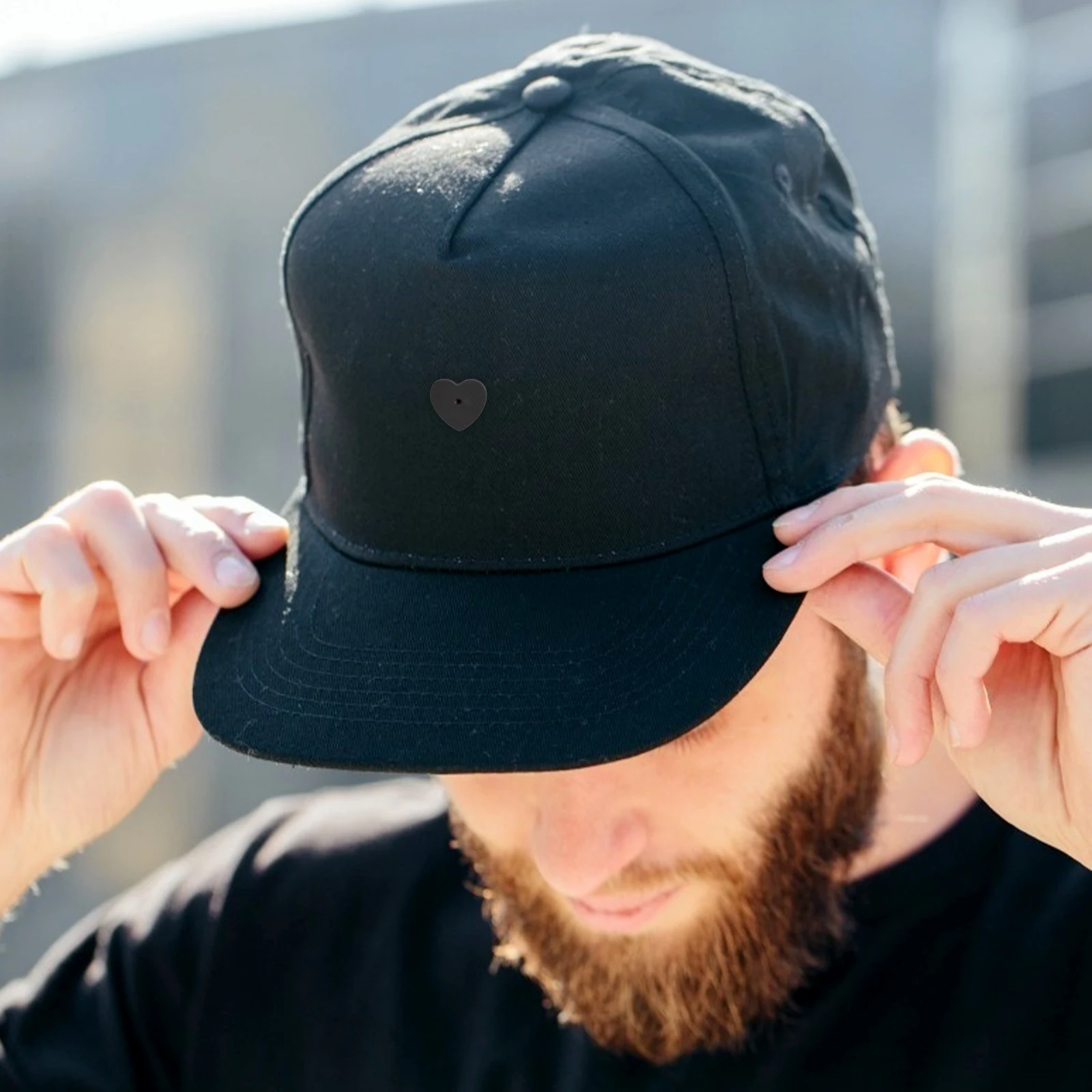 

100Pcs Heart Shaped Rubber Pin Backs Brooch Clutches Durable Badge Tacks DIY Craft Supplies Jewelry Making Replacement