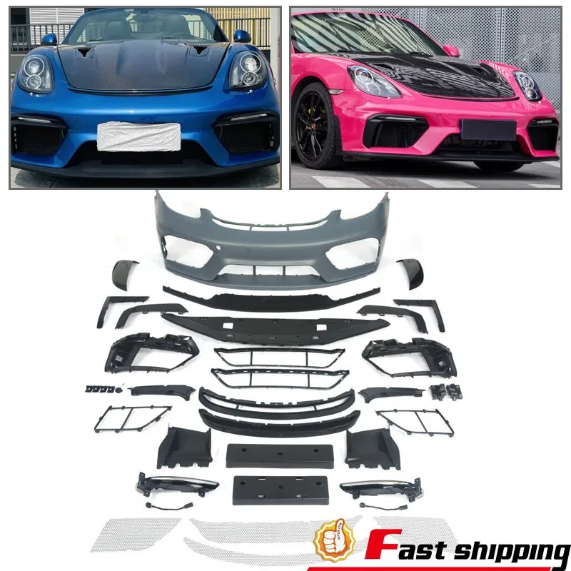 

Комплект переднего бампера с ДХО и противотуманными фарами для PORSCHE 981 Cayman BOXSTER & S GTS 2013-2016 гг.