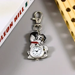 American Dalmatian Keychain Watch Hanging Watch Cute Pendant Creative Gift Pocket Watch Fashion Trend Hanging Watch
