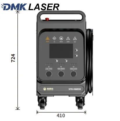 STR-HW850 3000W Handheld Laser Welder - 20μm Core, 10mm Penetration, 3-in-1 Welding/Cutting/Cleaning