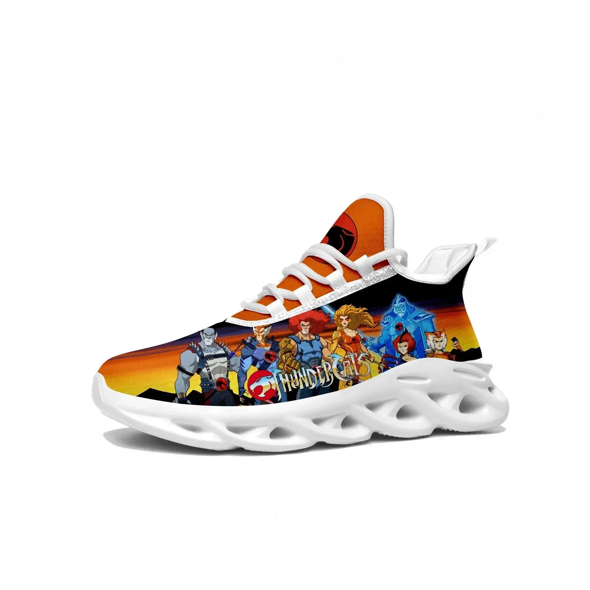 

Thundercats Flats Sneakers Mens Womens Sports Running Shoes High Quality Lion O Cartoon Custom Lace Up Mesh Footwear