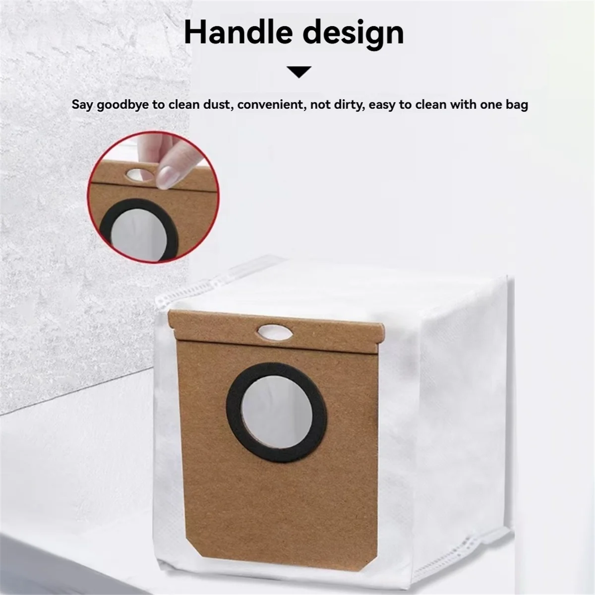 9-delige stofzakken voor Eufy L50/L60/H9/Conga 8290 Veegmachineaccessoires Gebouwd om lang en te werken WellM14K