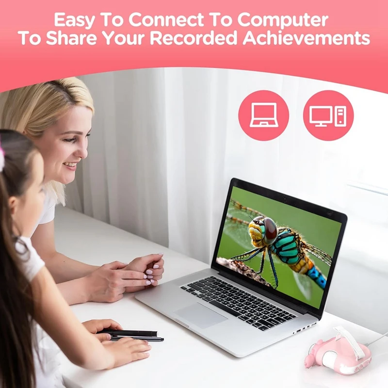 مجهر للأطفال، مجهر صغير مع 8 مصابيح LED قابلة للتعديل، JAS