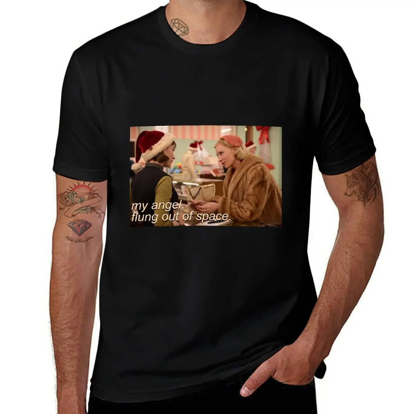 Carol and Therese - Carol (2015) T-Shirt Funny t-shirts anime shirt plain vintage graphic tee shirts graphic tee men