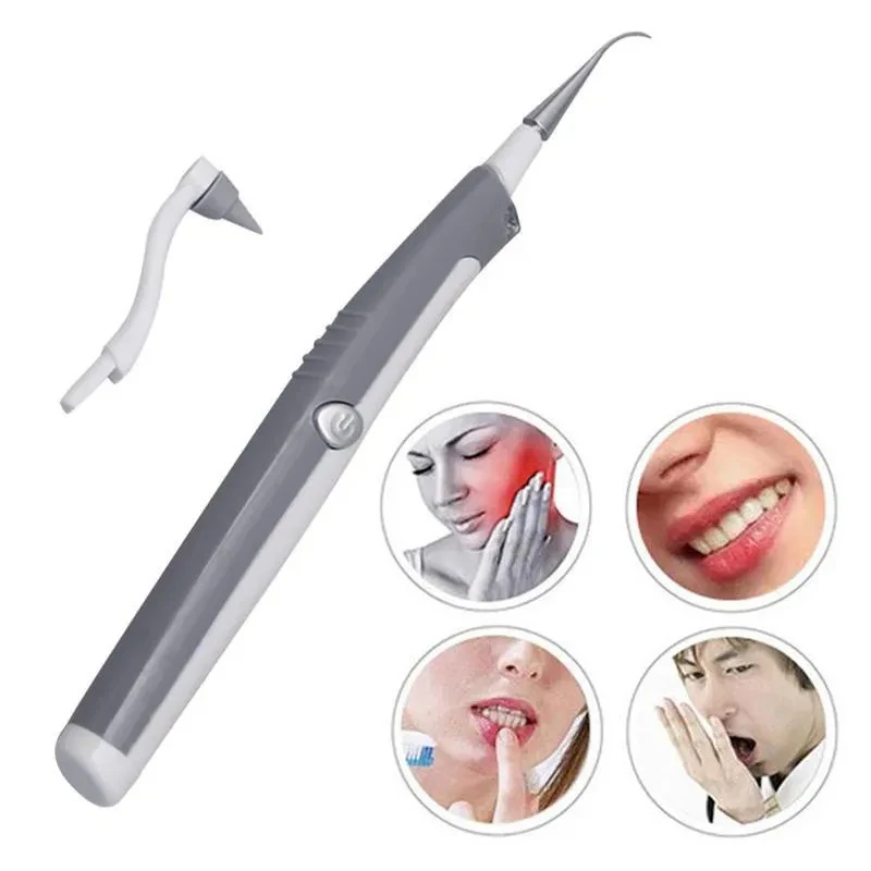 Portable Electric Sonic Dental Scaler Tooth Calculus Remover Kit  Tooth Stains Tartar Teeth Whitening Oral Care Tool