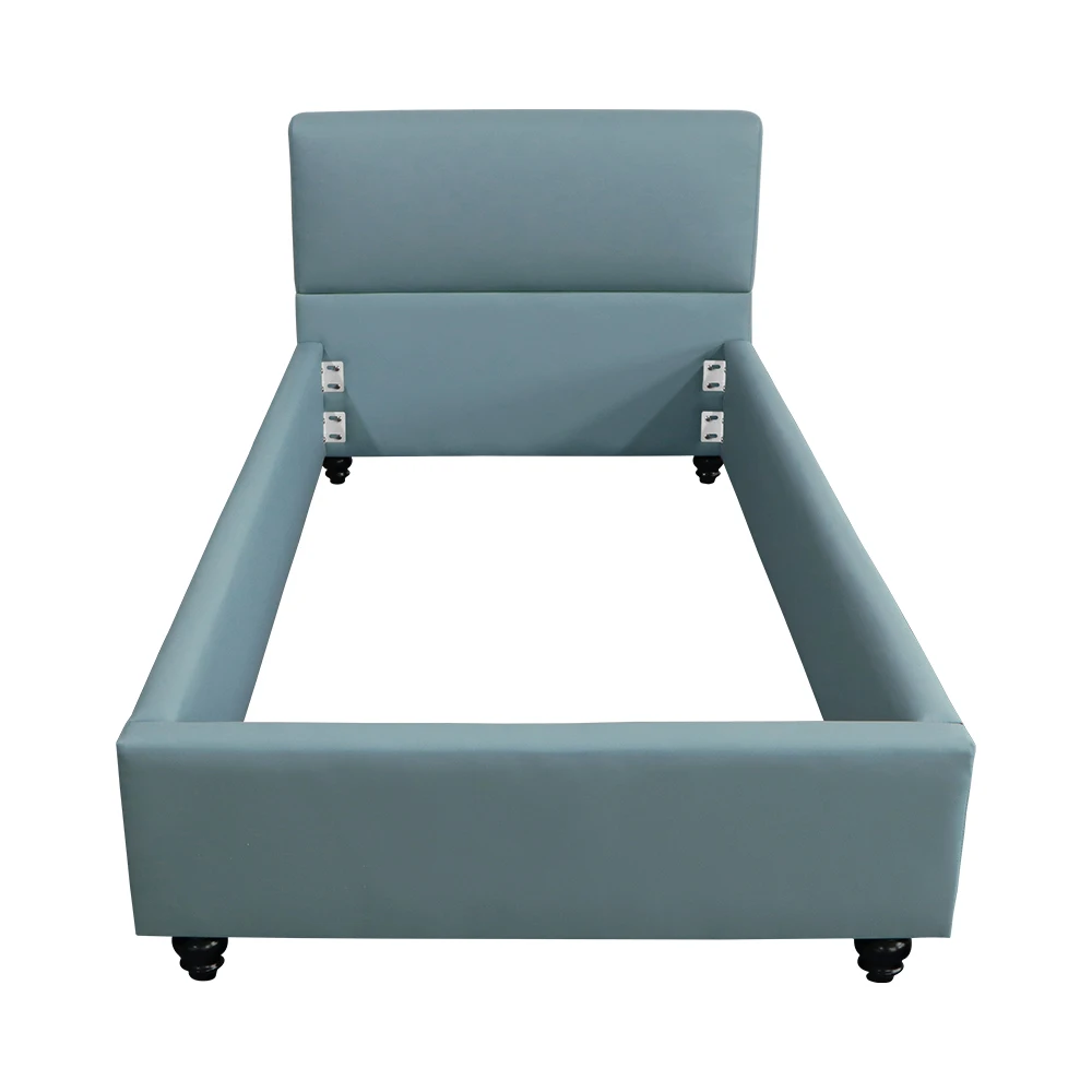 어린이용 전동 조절식 싱글 침대 프레임 (헤드보드 및 주변 장식 포함)