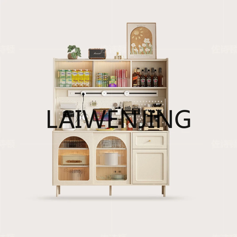

RWJ Double-Layer Sideboard Kitchen Doorway Storage Cabinet Tea Water Bar All-in-One Cabinet ''Side Cabinet