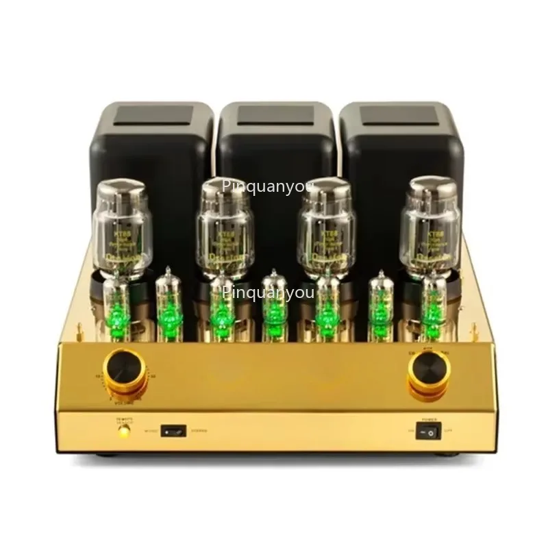GL-005 Flagship Clone MC275 KT88*4 Tube Power Amplifier XLR RCA Input Class a 75W Output Adjustable Impedance 220V/110V