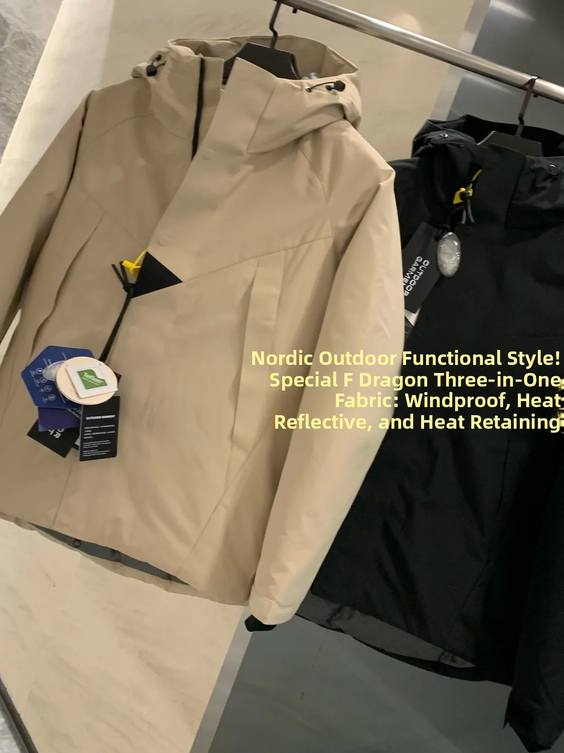 

aphene 80, пуховая футболка Thiened для улицы, мужская 3D ткань для резки, пуховая ткань, ветрозащитная, водонепроницаемая, теплая, стандартная длина