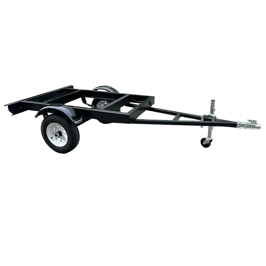 

Aluminium Skeleton Trailer Generator Set LED Light Transport Diesel Unit Trailer Car Trailer