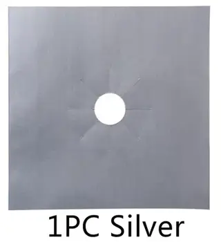 1/4PCS Chránič plynového sporáku Kryty hořáků na sporáku Kuchyňské doplňky Pratelná podložka Kryt sporáku Kryt na sporák 8 nejlepší prodej kryt mezery sporáku - №4