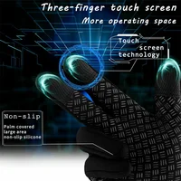 Outdoor Winter Gloves Men Women Touchscreen Warm For Cycling Driving Motorcycle Cold Gloves Windproof Non Slip Gloves S-XL - Image 2