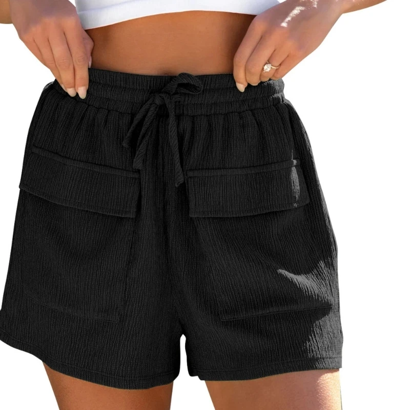 Womens Sweat Shorts Casual Summer Athletic Shorts Elastic High Waist Shorts