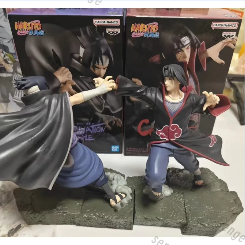 

[Genuine in stock] Bandai Banpresto Naruto Combination Battle Sasuke & Itachi Kage Figures Collection Gifts Ornaments Toys