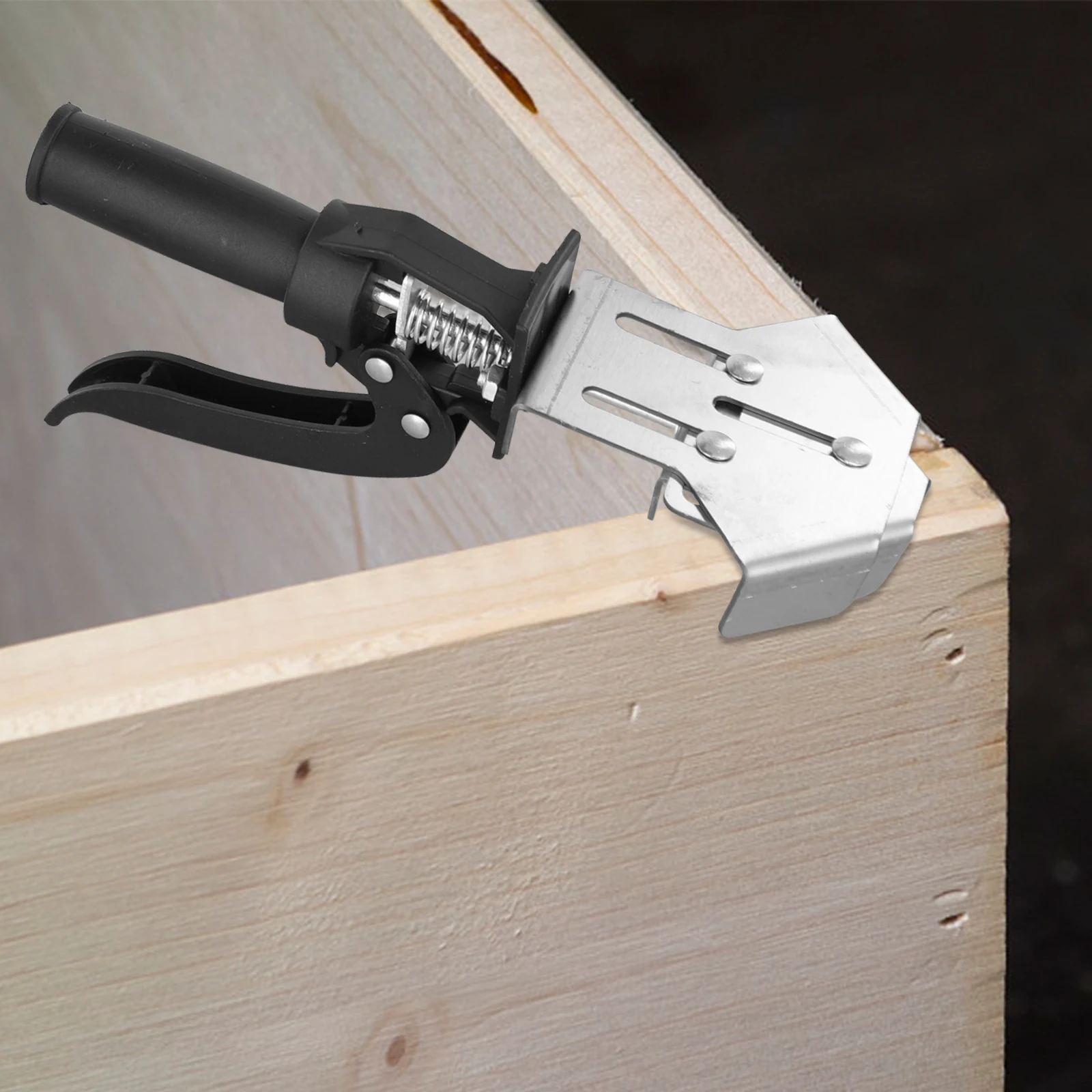 Welding Tool Silver And Black Stainless Steel Clamp Adaptive Mechanism Reliable Clamping Tool For Various Applications